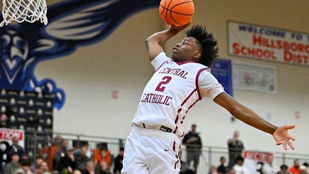 Central Catholic Cascade Christian boys basketball Les Schwab Invitational December 26 2023 Leon Neuschwander 33